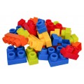 Soft Blocks Set + Storage Chair Blue