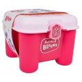 Set of Soft Electric Blocks + Chair Storage Pink