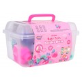 Soft Blocks Set 32 ​​pcs. Pink + Suitcase
