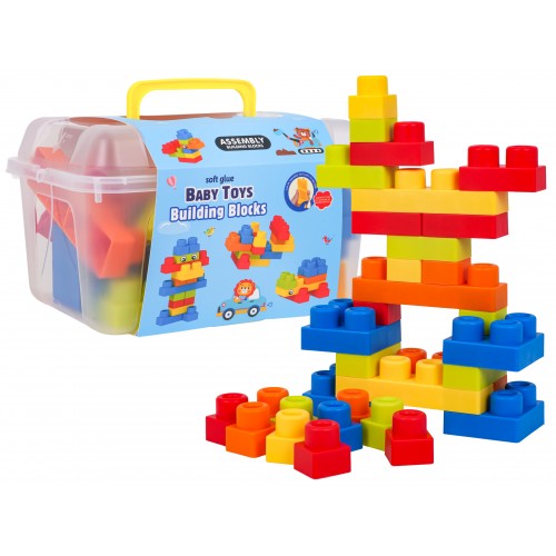 Soft Blocks Set 32 ​​pcs + Case