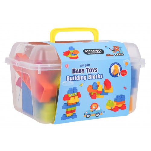 Soft Blocks Set 32 ​​pcs + Case