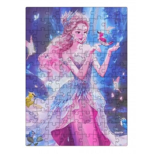 Puzzle Set 100pcs. Princess Pink
