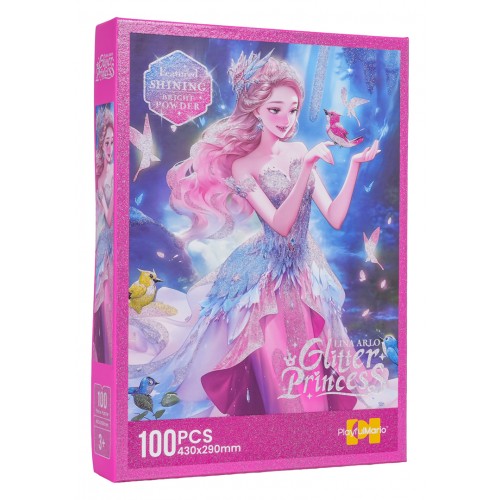 Puzzle Set 100pcs. Princess Pink