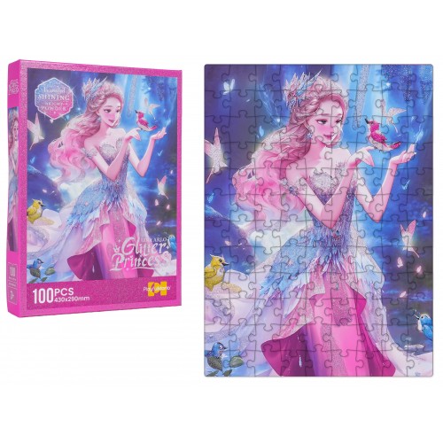 Puzzle Set 100pcs. Princess Pink