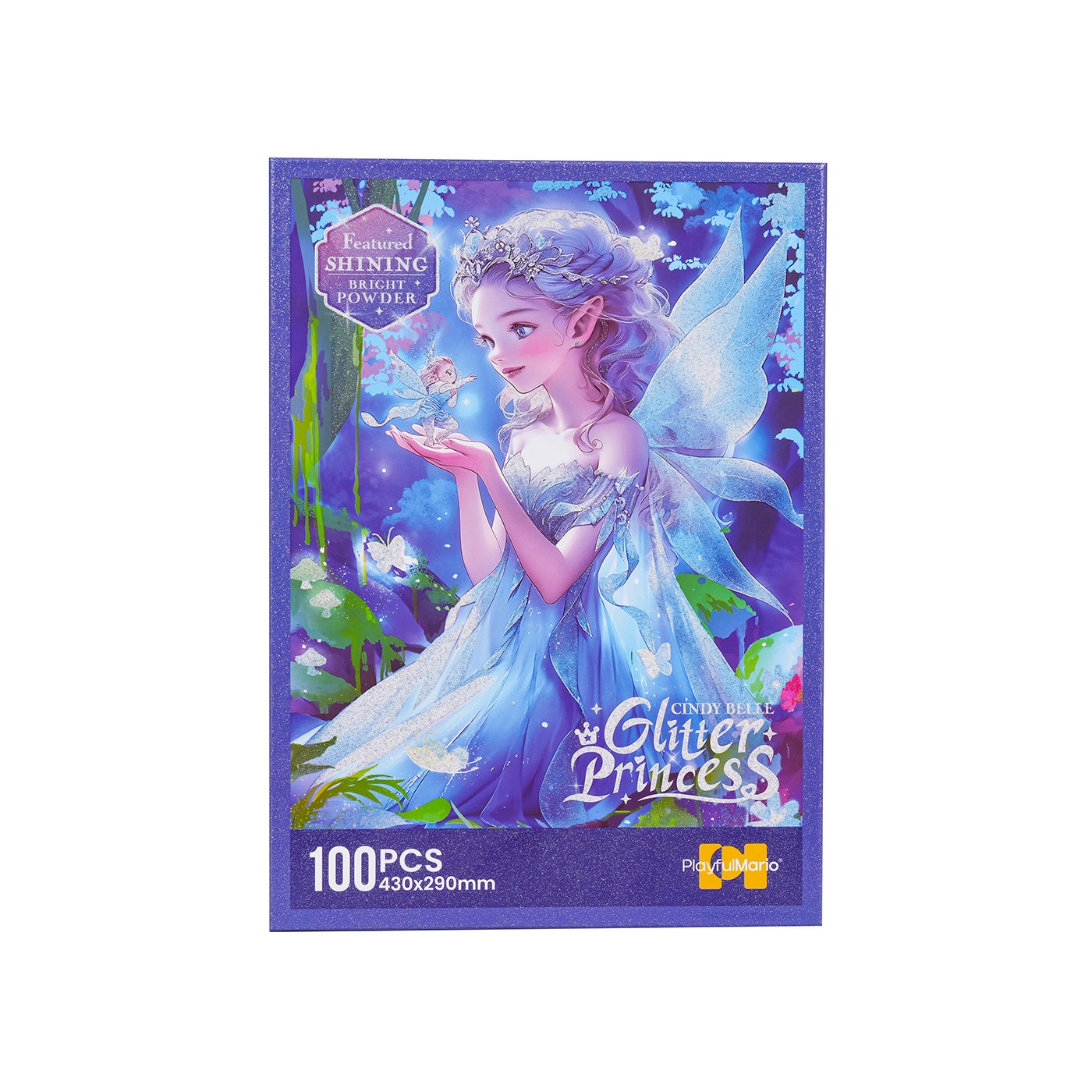 Puzzle Set 100pcs Princess Blue