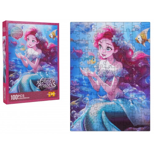 Puzzle Set 100pcs Mermaid