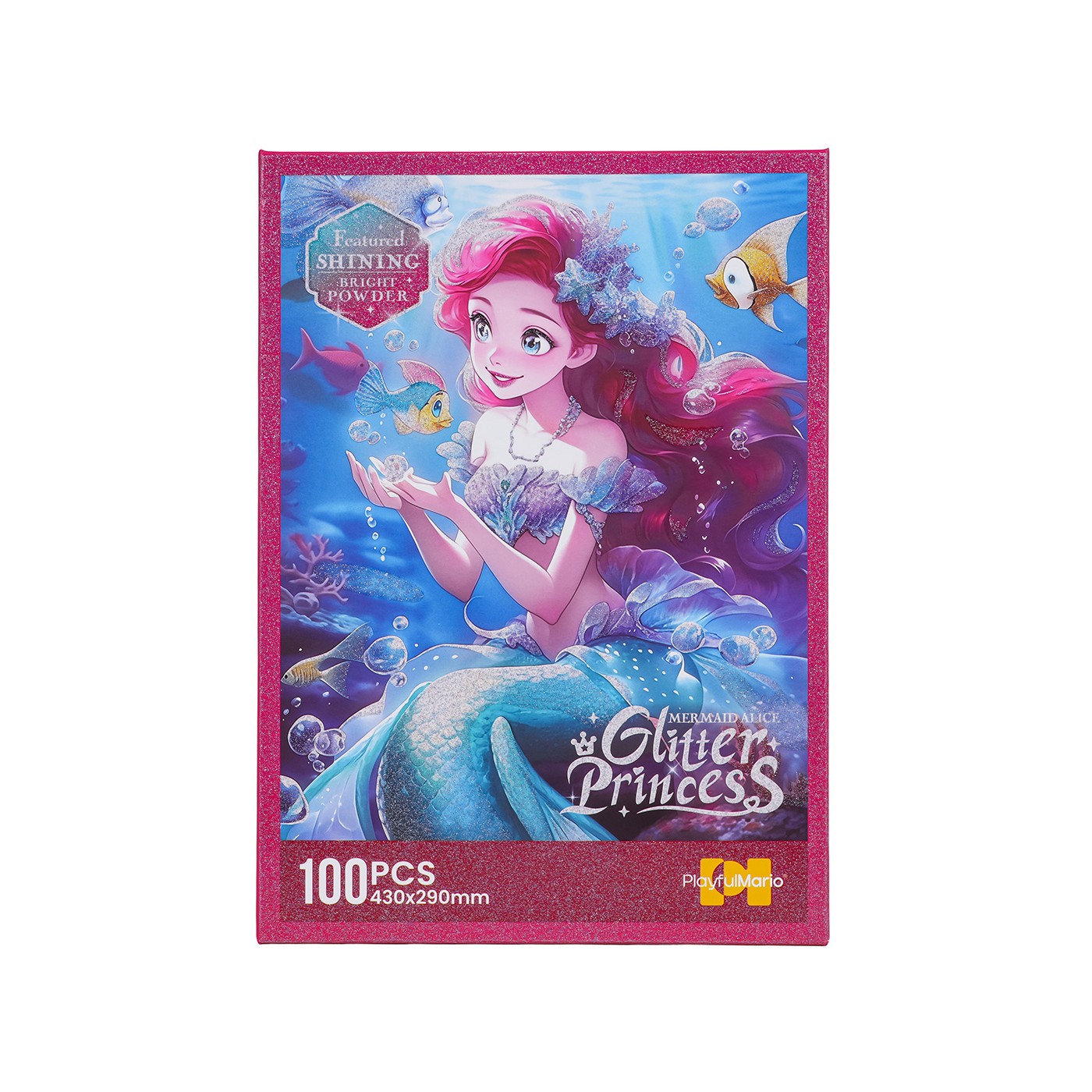 Puzzle Set 100pcs Mermaid