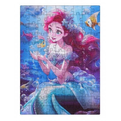 Puzzle Set 100pcs Mermaid
