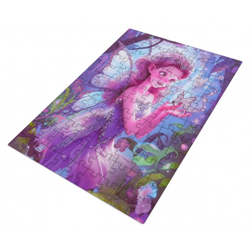 Puzzle Set 100pcs. Fairy Purple