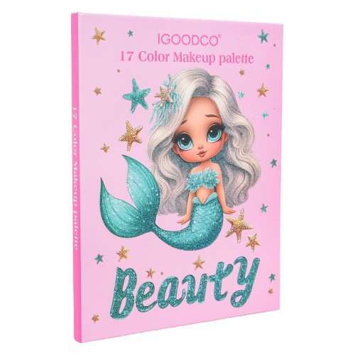 Mermaid Makeup Set Pink Book