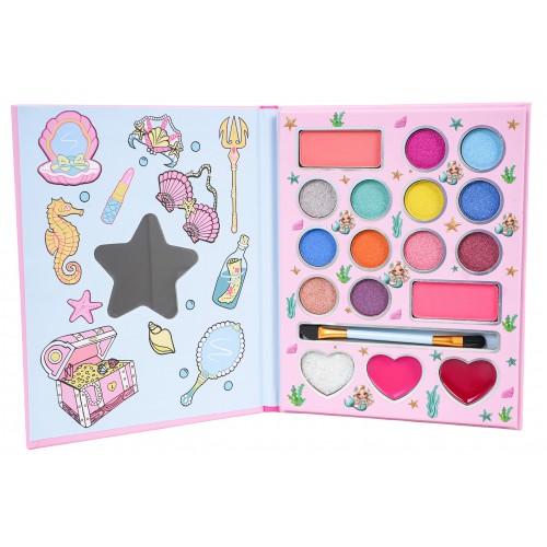 Mermaid Makeup Set Pink Book