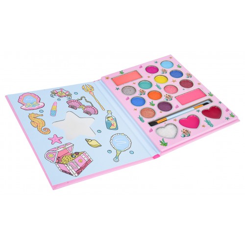 Mermaid Makeup Set Pink Book