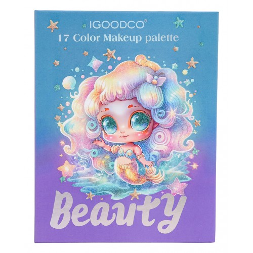 Blue Book Mermaid Makeup Set