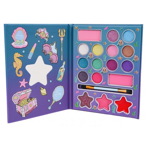 Blue Book Mermaid Makeup Set