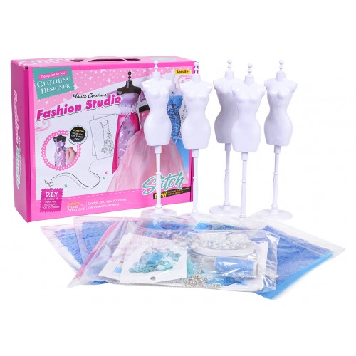 Little Designer Kit, Blue Materials + Accessories