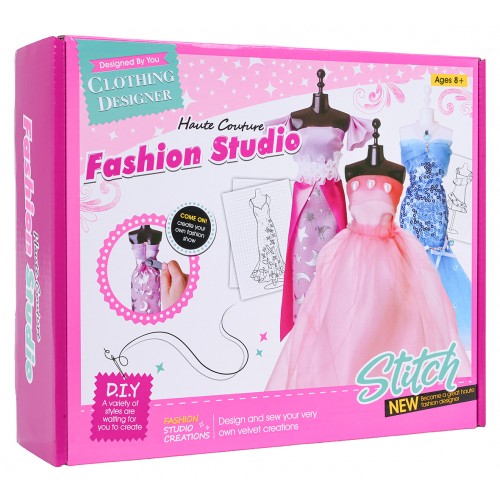 Little Designer Kit, Blue Materials + Accessories