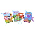 Set of Three Sensory Books for the Youngest