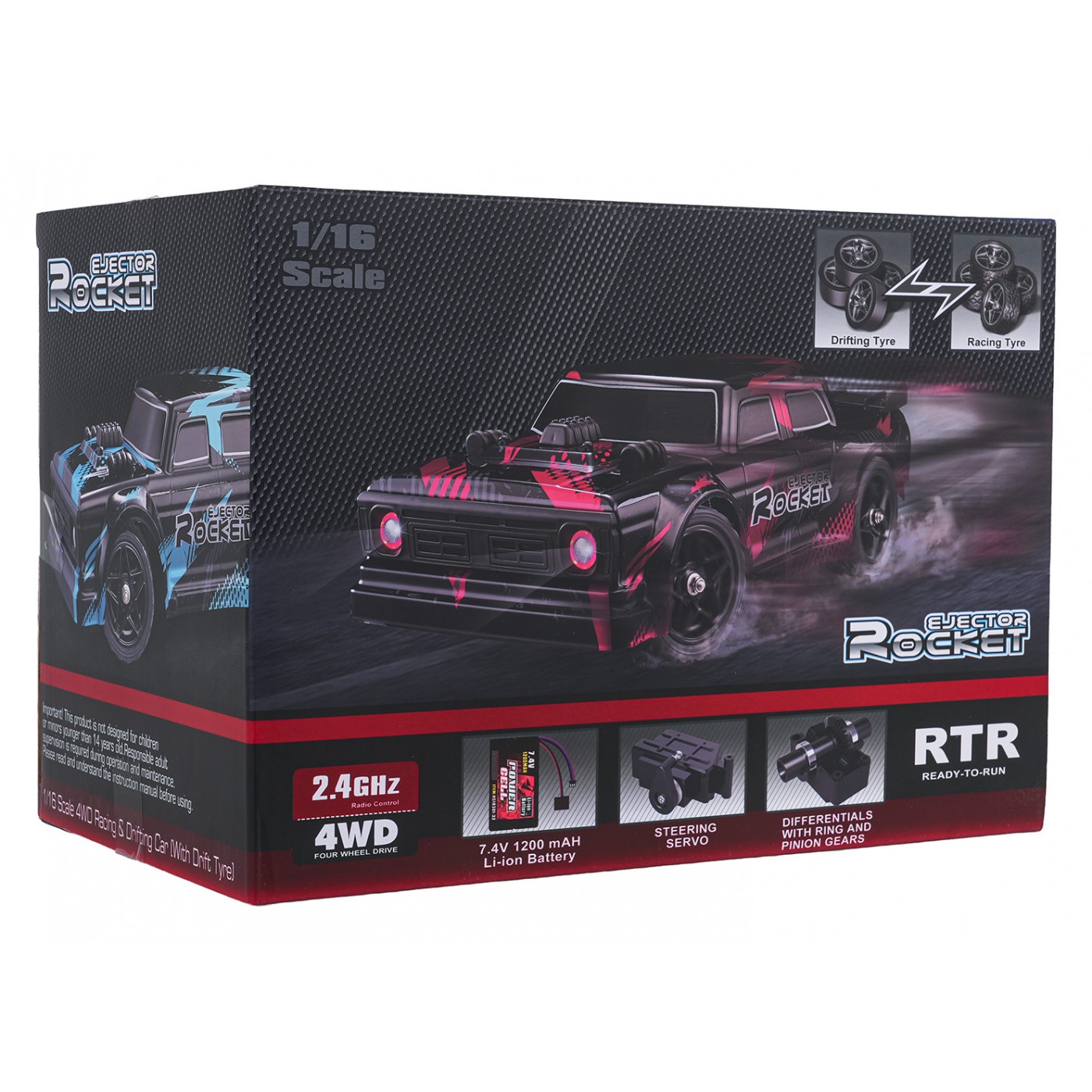 ROCKET R/C Drift Vehicle 4x4 Drive