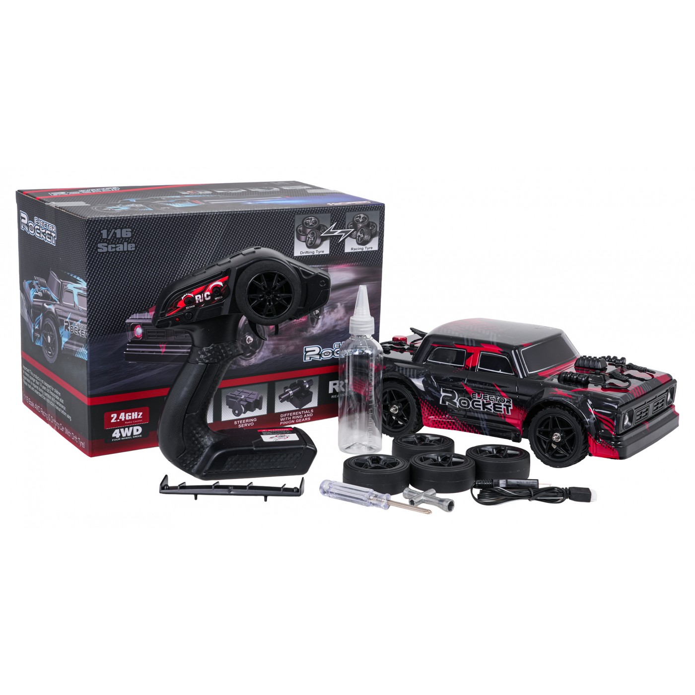 ROCKET R/C Drift Vehicle 4x4 Drive