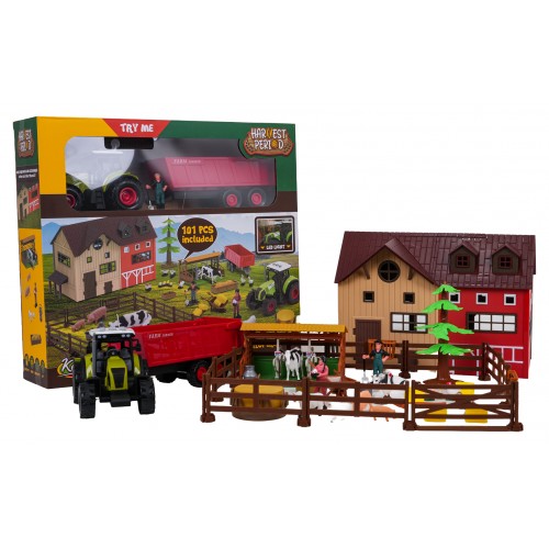 MEGA Farmer Set with Tractor + Accessories