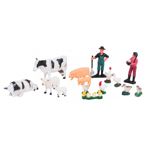 MEGA Farmer Set with Tractor + Accessories