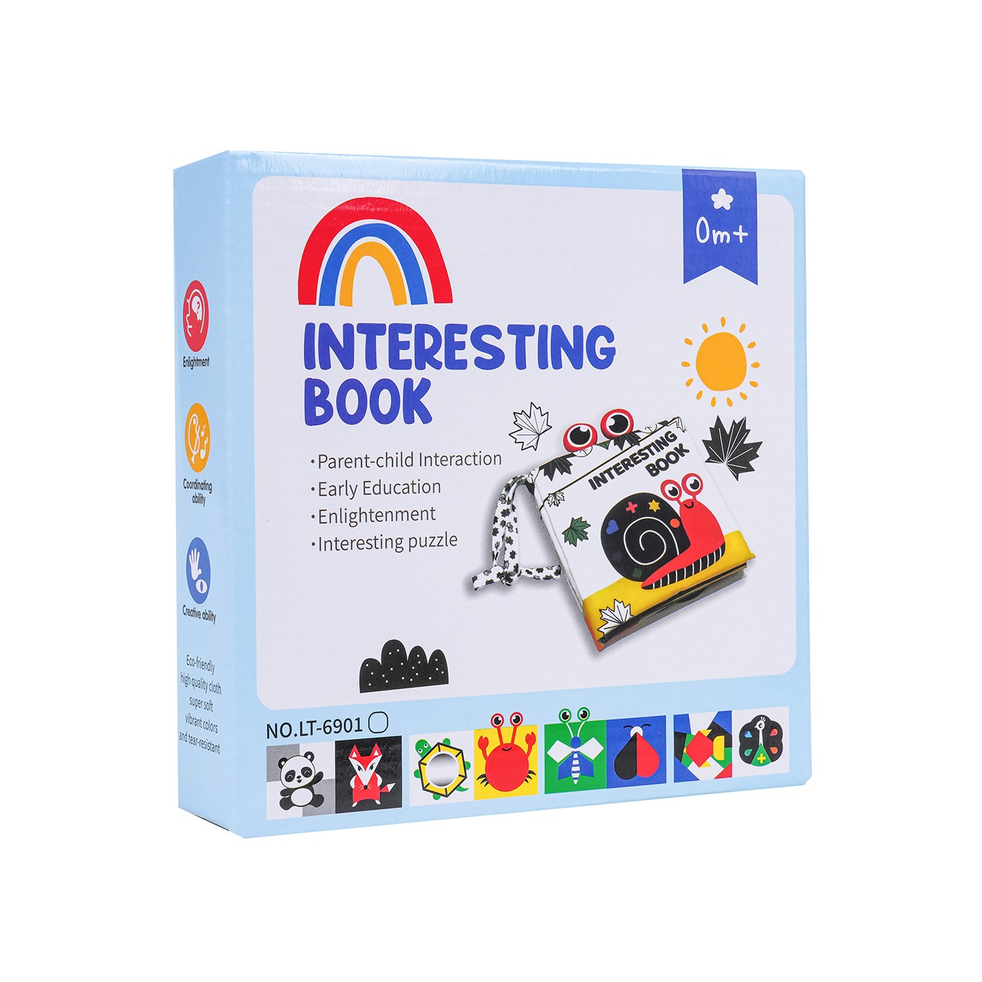MEGA Sensory Book For The Youngest