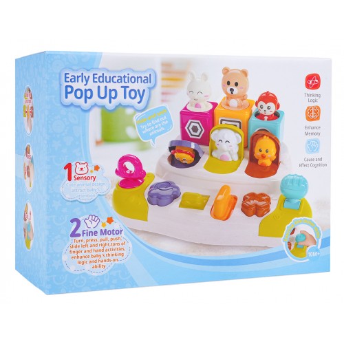 Interactive Toy Pop Up Animals
