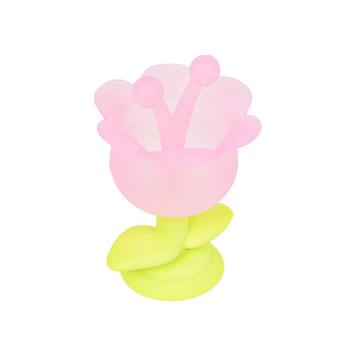 Teether Flower Pink + Packaging