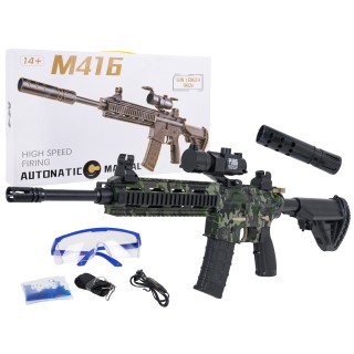 M416 Water Pellet Rifle + Accessories