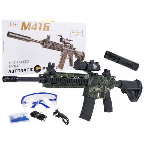 M416 Water Pellet Rifle + Accessories