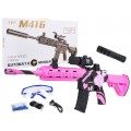 M416 Pink Water Pellet Rifle + Accessories
