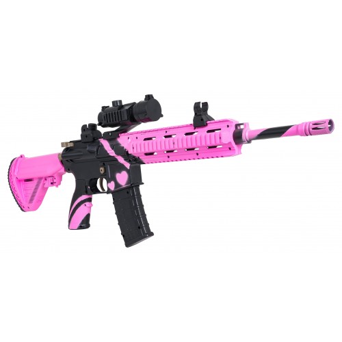 M416 Pink Water Pellet Rifle + Accessories