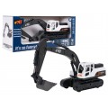 Metal Excavator White