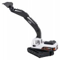 Metal Excavator White