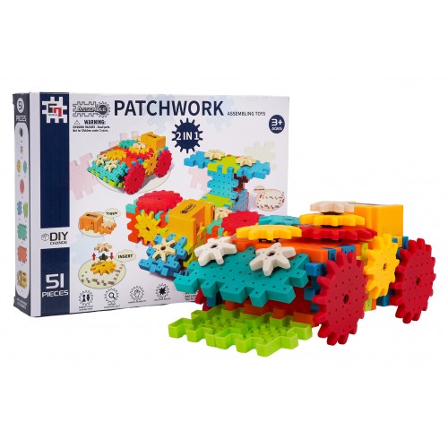 STEAM Building Blocks Set 51 pcs.