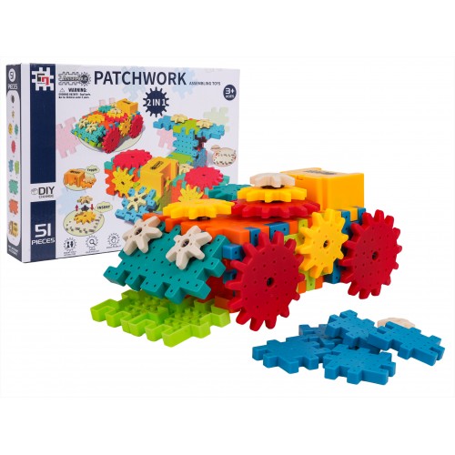 STEAM Building Blocks Set 51 pcs.