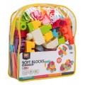 Soft Blocks Set 60 pcs + Backpack