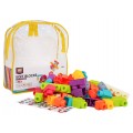 Soft Blocks Set 60 pcs + Backpack