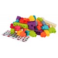 Soft Blocks Set 60 pcs + Backpack