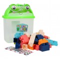 Soft Blocks Set 44 pcs + Frog Packaging
