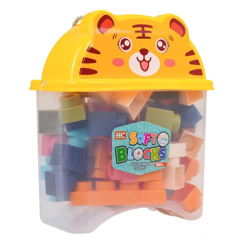 Soft Blocks Set 44 pcs + Tigger Packaging