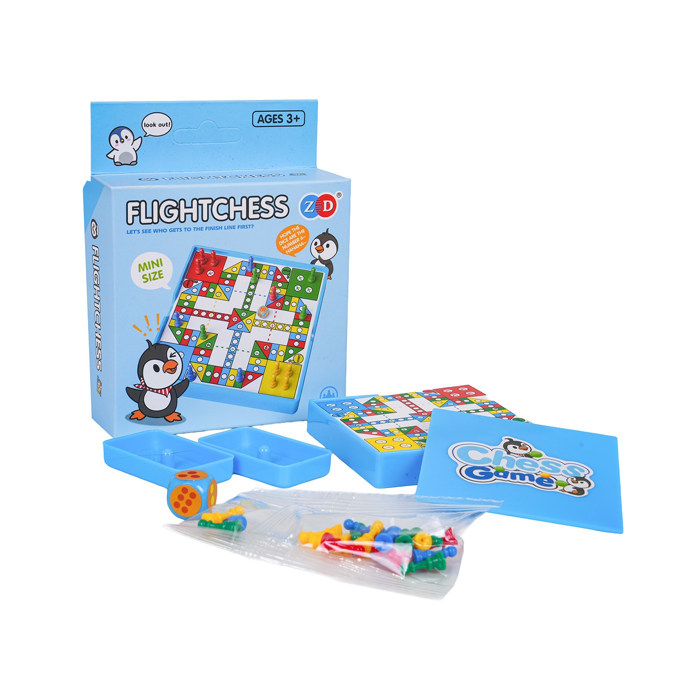 LUDO MINI Penguin Board Game
