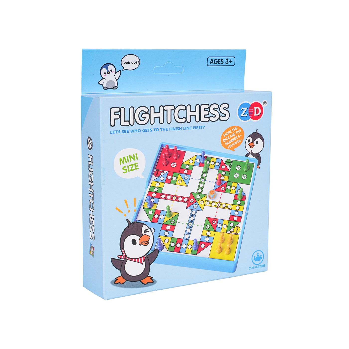 LUDO Penguin Board Game