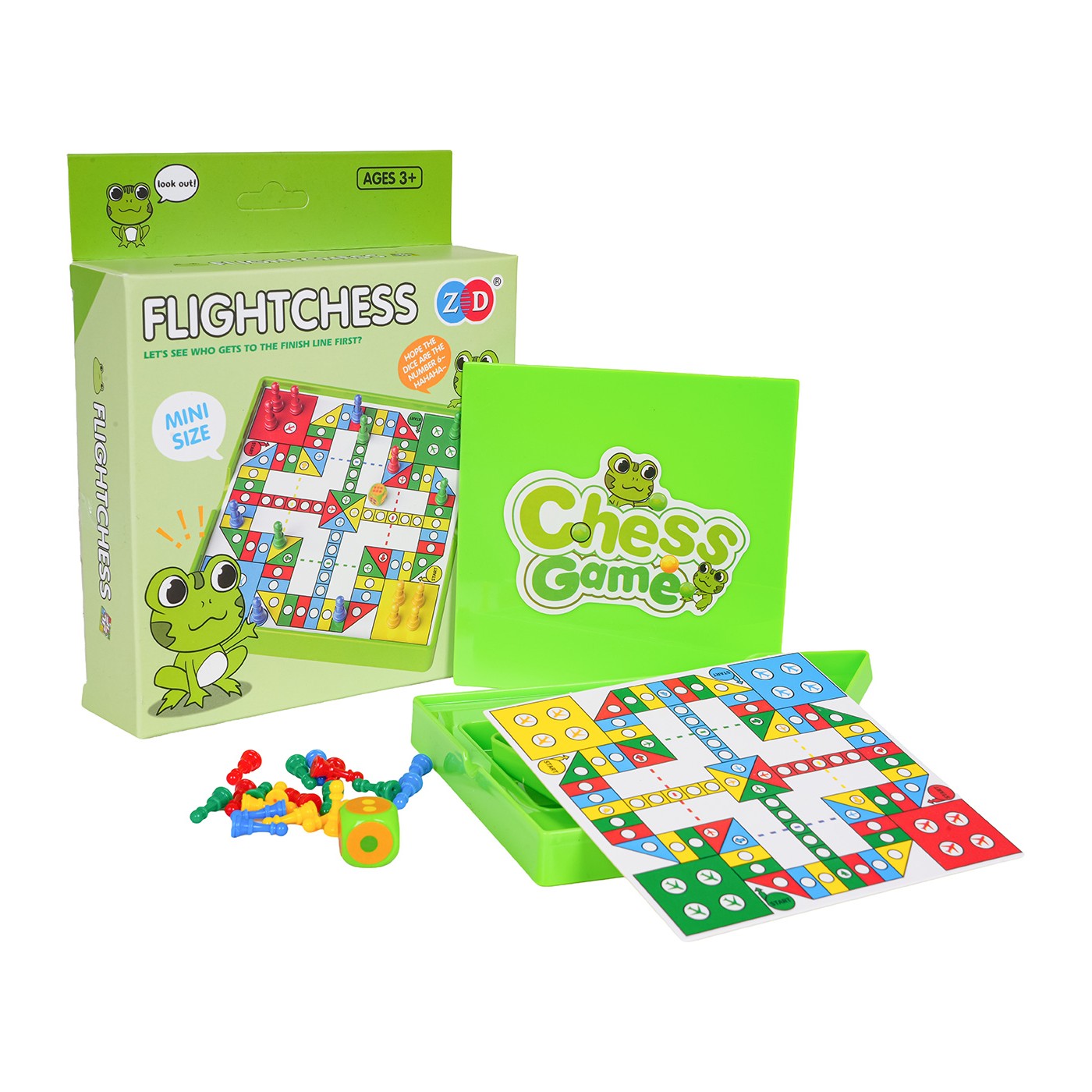 LUDO Frog Board Game