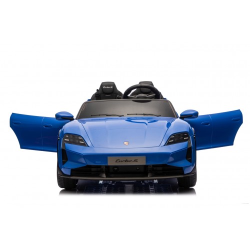 Porsche Taycan Turbo S Blue Vehicle