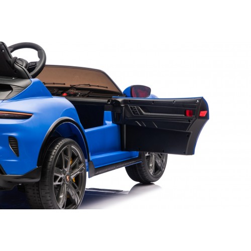 Porsche Taycan Turbo S Blue Vehicle