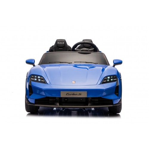 Porsche Taycan Turbo S Blue Vehicle