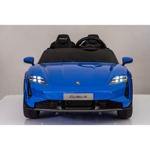 Porsche Taycan Turbo S Blue Vehicle