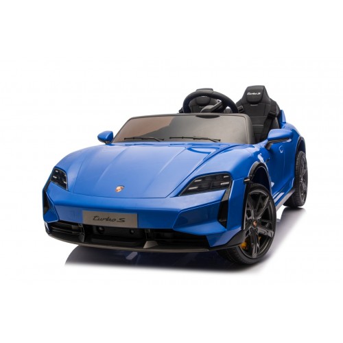 Porsche Taycan Turbo S Blue Vehicle