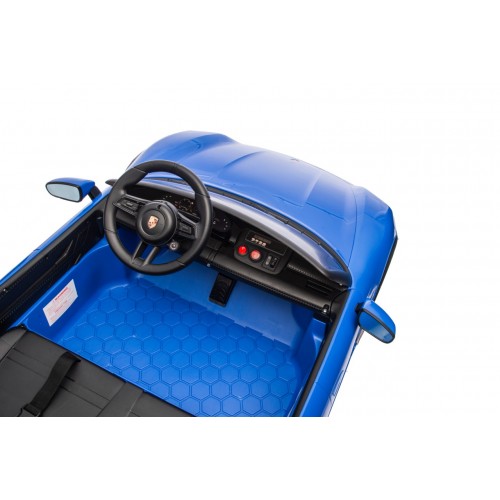 Porsche Taycan Turbo S Blue Vehicle